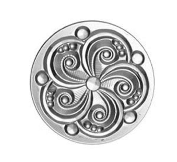 Stained Glass Jewels - 35mm Swirl  - German Made