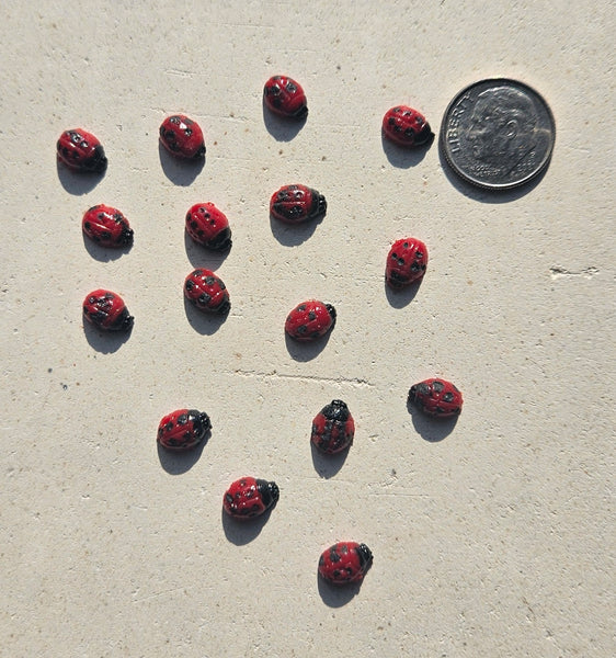 COE 96 Fusible Glass Lady Bugs for Your Fused Glass Projects
