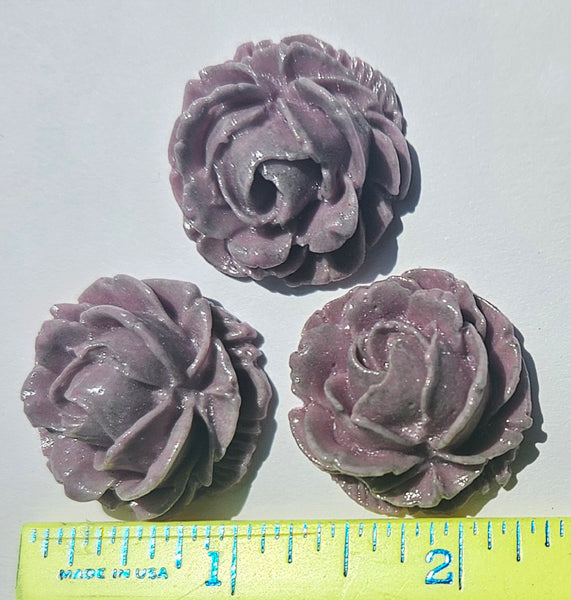 COE 96 Fusible Glass Flowers (Roses) for Your Fused Glass Projects