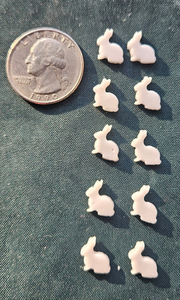 COE 96 Pre Fused Glass Woodland Bunny Rabbits