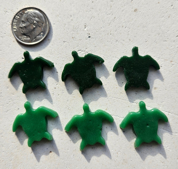COE 96 Pre Fused Glass Sea Turtles for Your Fused Glass Projects