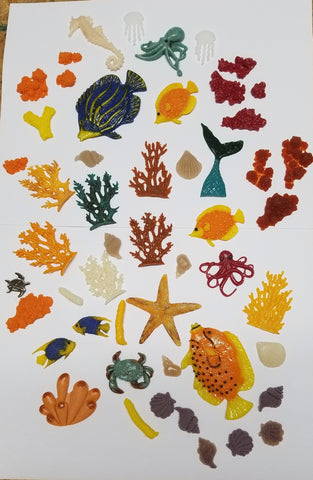 COE 96 Fusible Glass Sea Life / Ocean for Your Fused Glass Projects