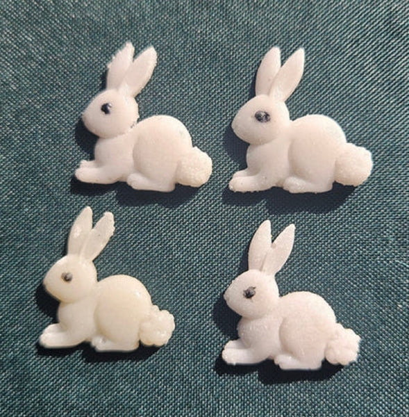 COE 96 Pre Fused Glass Woodland Bunny Rabbits
