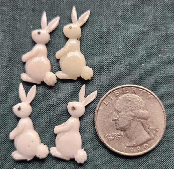 COE 96 Pre Fused Glass Woodland Bunny Rabbits