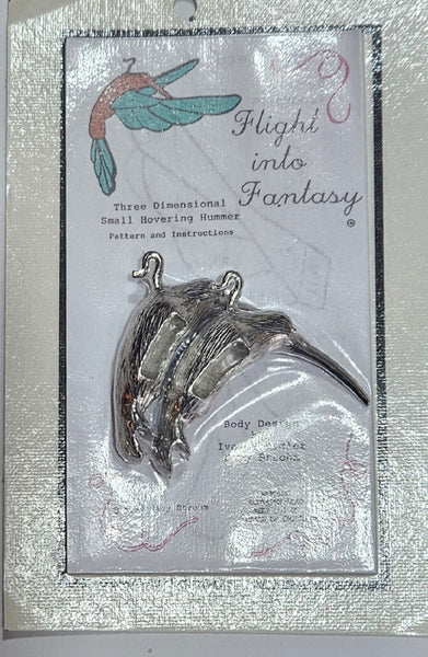 Two - Flight Into Fantasy 3D Small Hovering Hummer (Hummingbird) Castings