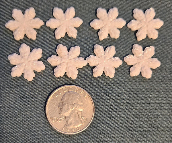 COE 96 Pre Fused Glass Snowflakes for Your Fused Glass Projects