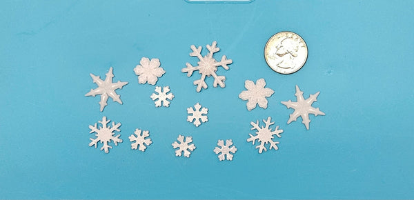 COE 96 Pre Fused Glass Snowflakes for Your Fused Glass Projects