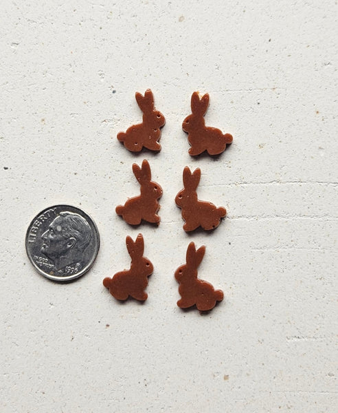 COE 96 Pre Fused Glass Woodland Bunny Rabbits