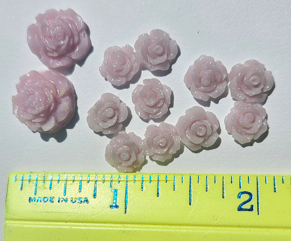 COE 96 Fusible Glass Flowers (Roses) for Your Fused Glass Projects