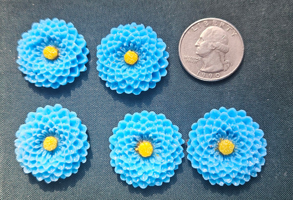 COE 96 Pre Fused Glass Flowers (Mums) for Your Fused Glass Projects