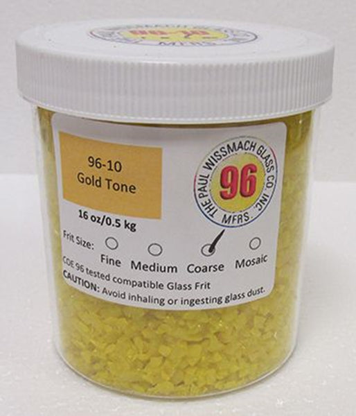 COE 96 - WF9531 - WF9533 - Gold Opal Frit Wissmach