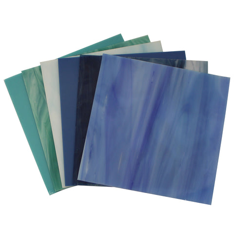 Oceanside Seas The Day Gradient Glass Pack - 96 COE X5875