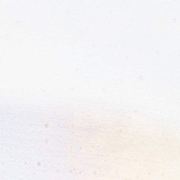 BU1101.51 - Bullseye Clear Rainbow Iridized Thin Glass - 90 COE 5x8