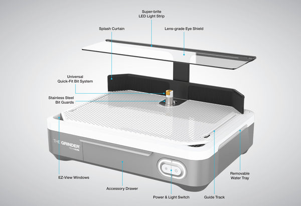The Grinder by Techniglass - Stained Glass Supplies - No PO Box Shipment