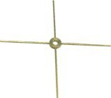 Stained Glass Supplies Brass Finish 4 Prong Spider for Lamp Making