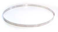 One (1 inch high) - 12 Inch Diameter Stainless Steel Casting Ring - Used for Fusing Glass Screen Melt