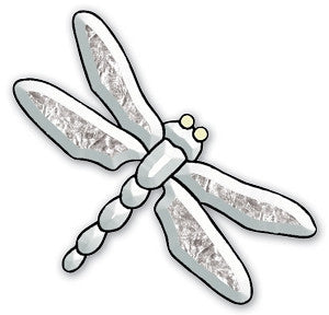 Glue Chip Dragonfly Bevel Cluster