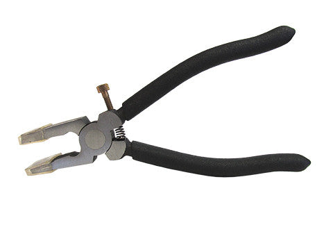 Leponitt - Light Weight Plastic Running Pliers for Straight Breaking of  Glass Score - Glass Breaking Tool 