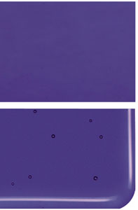 BU1334.50 - Bullseye Gold Purple Striker Transparent 5x8 Thin 2mm Rolled - 90 COE