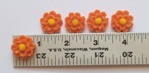 COE 96 Pre Fused Glass Flowers for Your Fused Glass Projects - Pack of 5 Many Colors