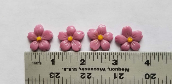 COE 96 Pre Fused Glass Flowers (Cherry Blossom Shaped) for Your Glass Projects (21mm) .82 Inch