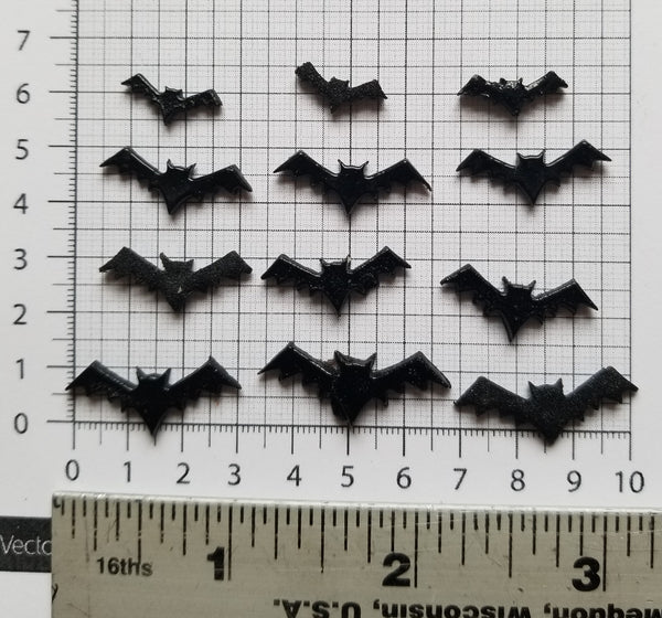 COE 96 Fused Glass Halloween Small/Tiny Shapes for Your Fused Glass Projects