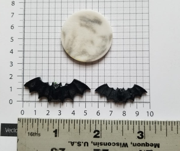 COE 96 Fused Glass Halloween Small/Tiny Shapes for Your Fused Glass Projects