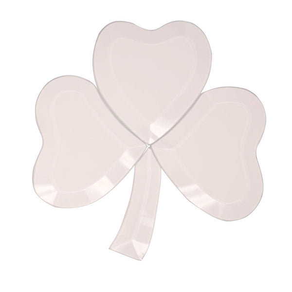 Clear Bevel Cluster Shamrock EC126