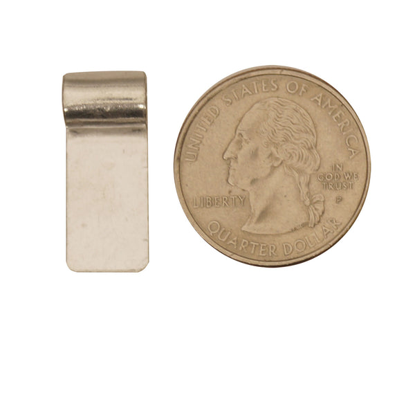 Pack of 5 - Large Silver Plated Tube Top Bails