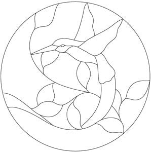 Hummingbird Bevel Cluster BC019