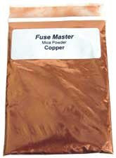 Fusemaster Mica Powder Copper 1oz. - Glass Fusing