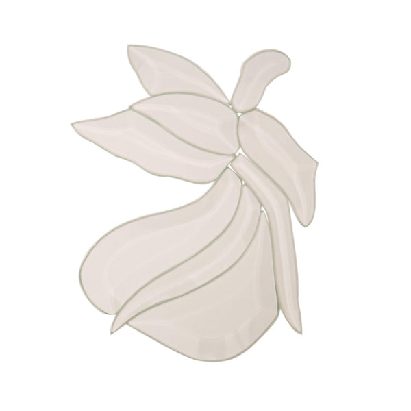 Clear Beveled Glass Angel Bevel Cluster EC204