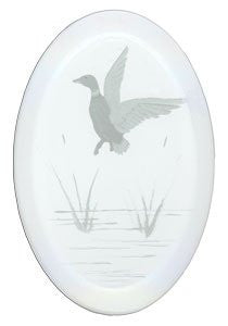 Stained Glass Supplies - Mallard Engraved Bevel - Duck