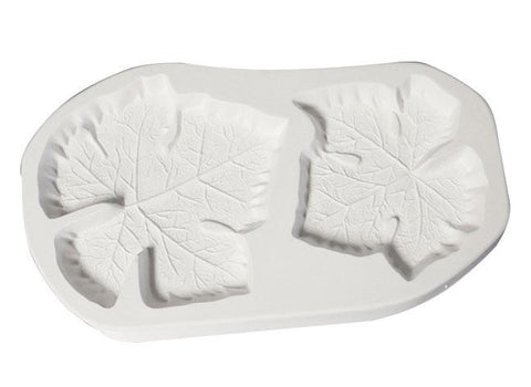 Grape Leaves Texture Mold for Glass Casting Frit LF116