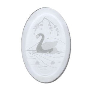 Stained Glass Supplies - Swan Engraved Bevel