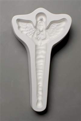 LF174 ICICLE ANGEL ORNAMENT MOLD FOR GLASS FUSING