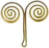 Stained Glass Supplies Brass Butterfly Antennae Pk of 3