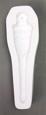 LF178 SANTA ICICLE ORNAMENTS MOLD FOR GLASS FUSING