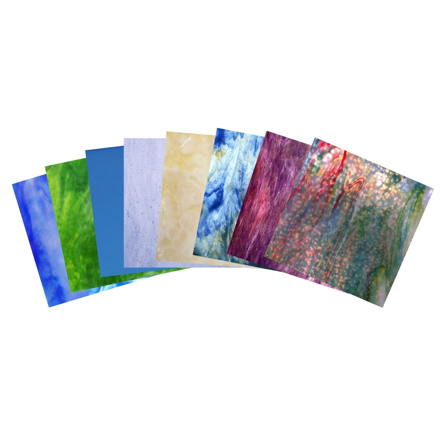 Northern Lights Stained Glass Pack s8275 - The Avenue Stained Glass
