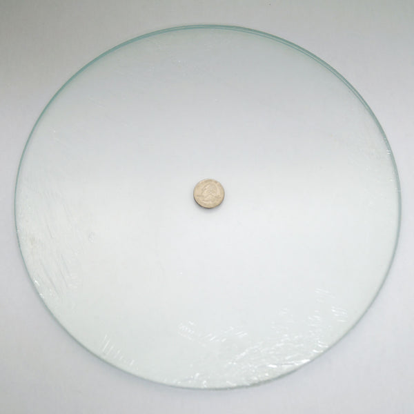 System 96 Oceanside Clear Round Pre Cut Fusible Glass Blanks 12 Inch Pack of 3…