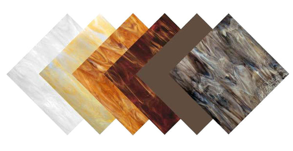 Oceanside Whiskey Barrel Gradient Glass Pack - 96 COE X5877