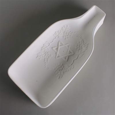 GM238 STAR OF DAVID BOTTLE SLUMP - Mold for glass fusing and slumping