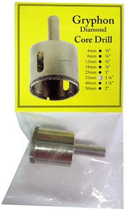 Gryphon 1 1/4 Inch Core Drill Bit "Hole Saw" Diamond Coated 32mm