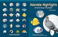 Stained Glass Pattern Book - Adorable Nightlights - Illustrated designs of nightlights.