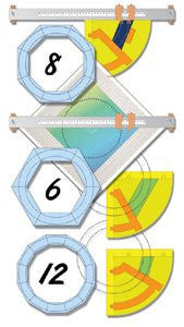 Morton Circle and Border System - Stained Glass Supplies - Tools