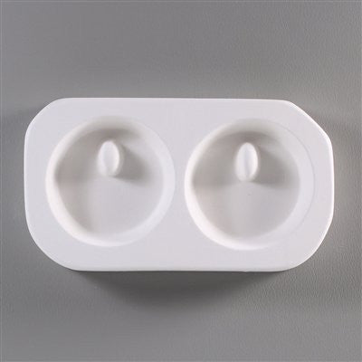 LF130 Cast Holey Circles Glass Mold for Kiln Work