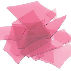 Bullseye COE 90 Confetti Cranberry Pink Fusible Glass Full Jar 4 Oz Bu131184