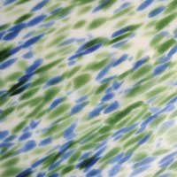 62376F 8 x 12 Inch Spectrum Seattle White Green Cobalt Blue - 96 COE