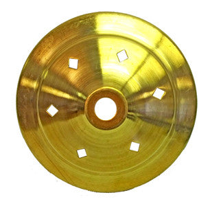 5 1/2 inch vented brass vase cap