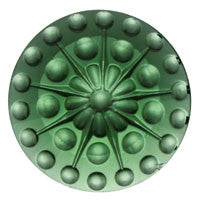 Stained Glass Jewels - 35mm Daisy Dot - Sea Green Victorian Jewel